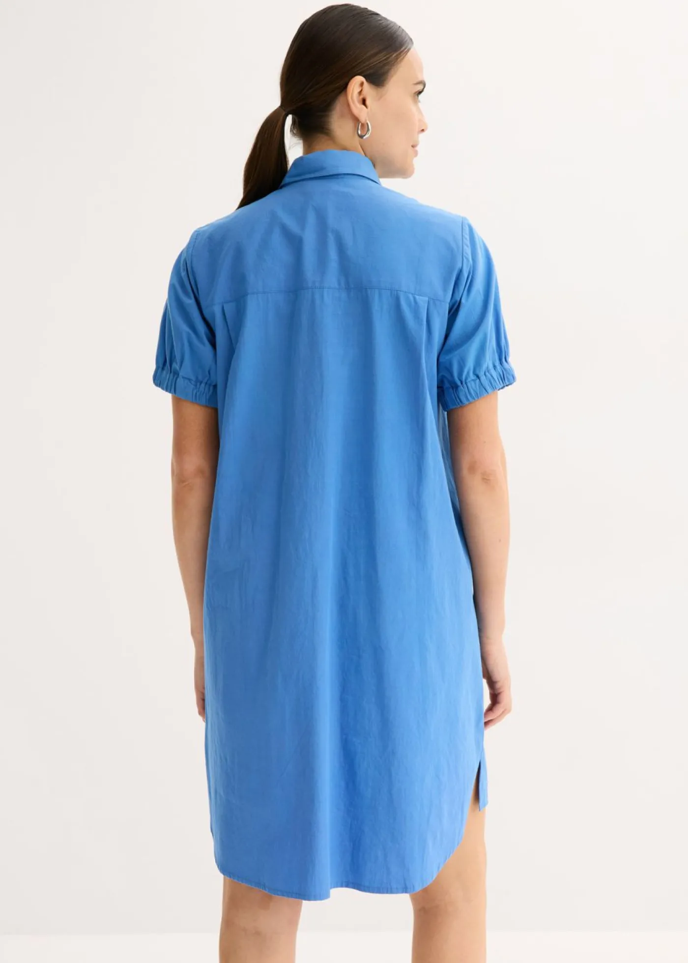 bonprix bonprix Vestido de popelín de muselina azul provenzal New