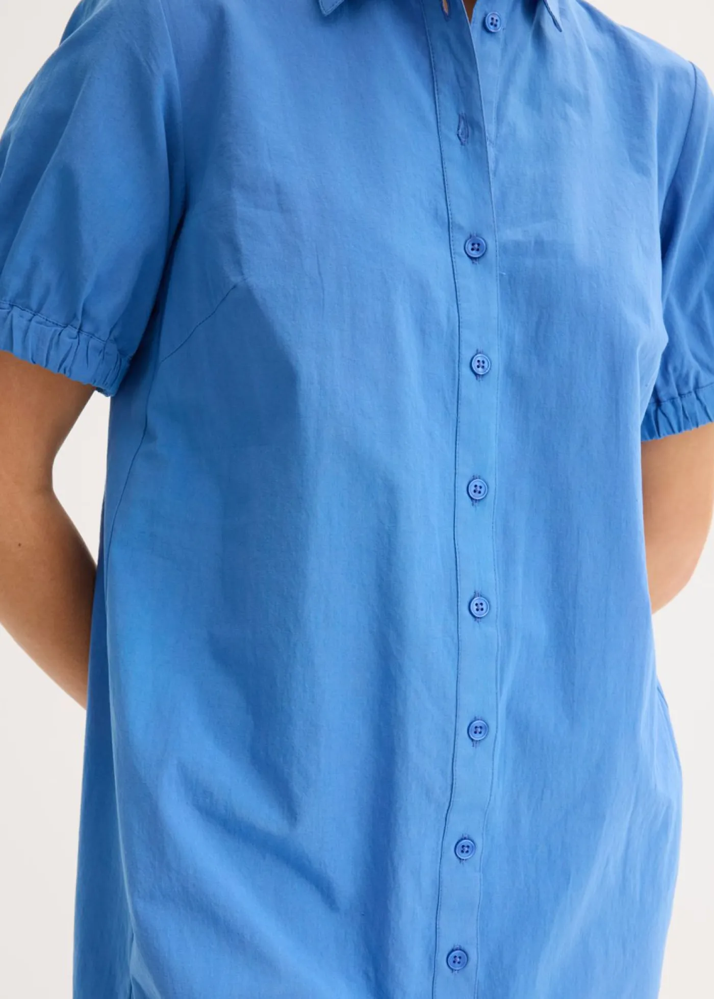 bonprix bonprix Vestido de popelín de muselina azul provenzal New
