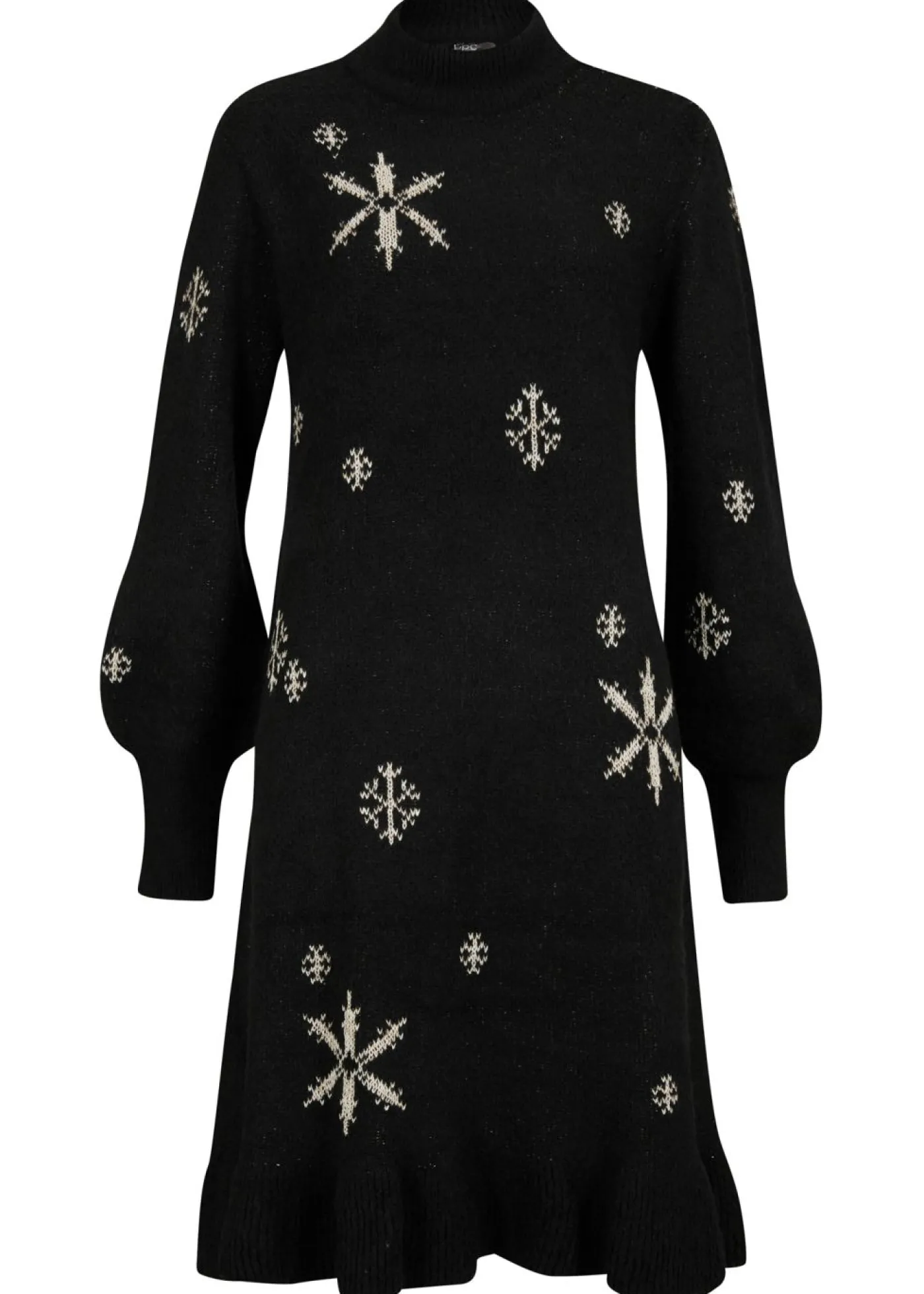 bonprix bonprix Vestido de punto Negro Clearance