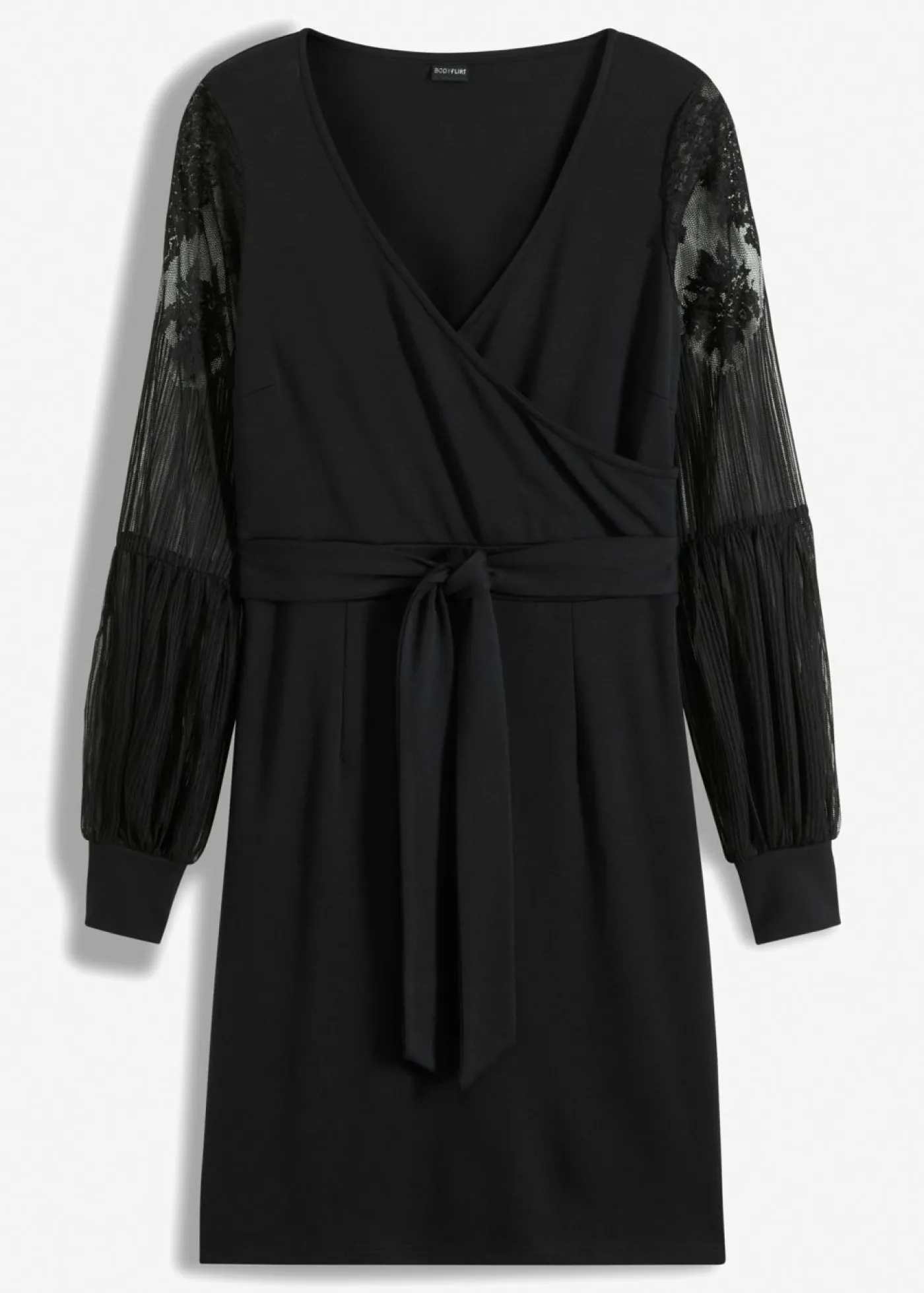 bonprix bonprix Vestido de punto Negro Outlet