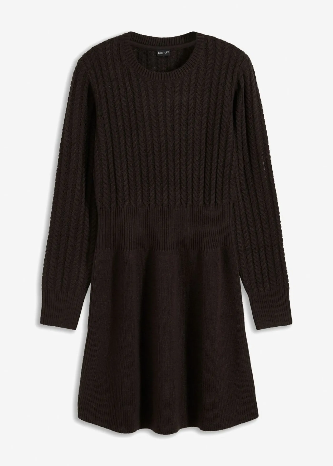 bonprix bonprix Vestido de punto Negro Hot