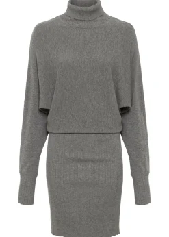bonprix bonprix Vestido de punto gris moteado Best