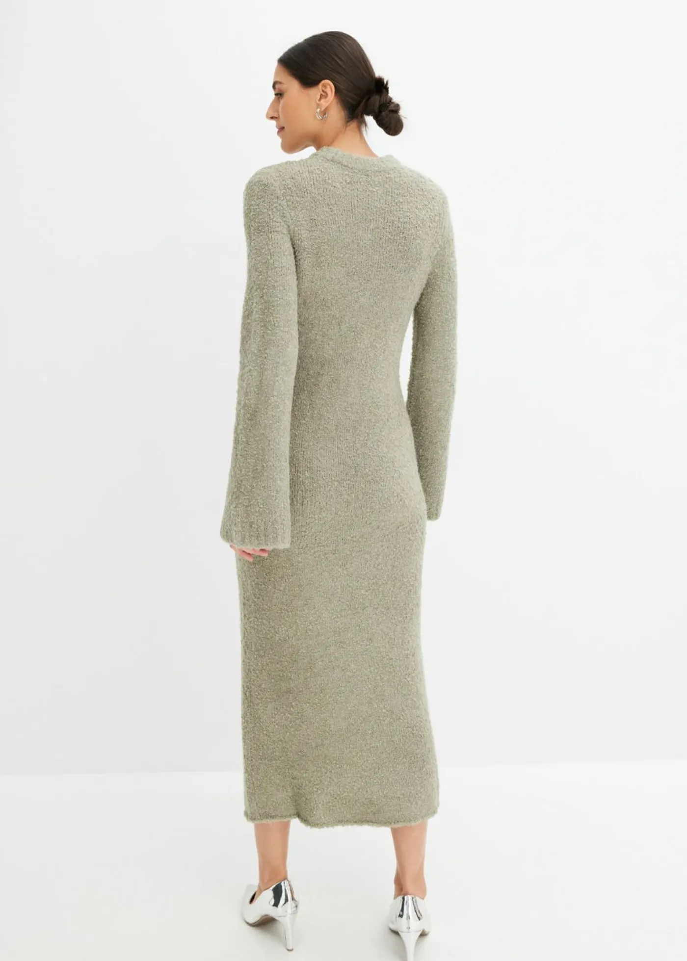 bonprix bonprix Vestido de punto Verde alga
