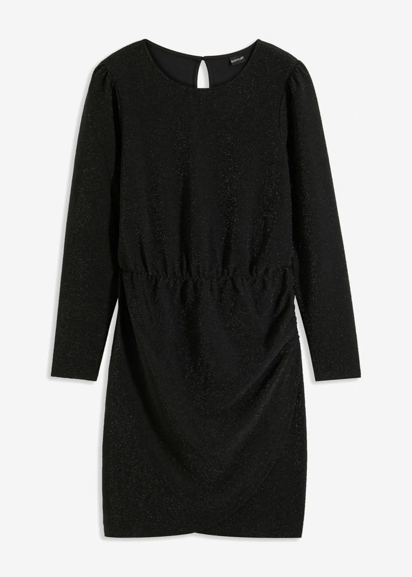 bonprix bonprix Vestido de punto Negro-plata Hot