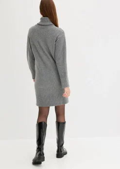 bonprix bonprix Vestido de punto Gris jaspeado Clearance