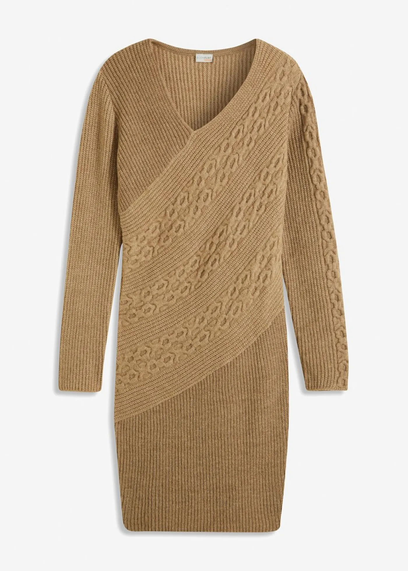 bonprix bonprix Vestido de punto Marrón claro Best