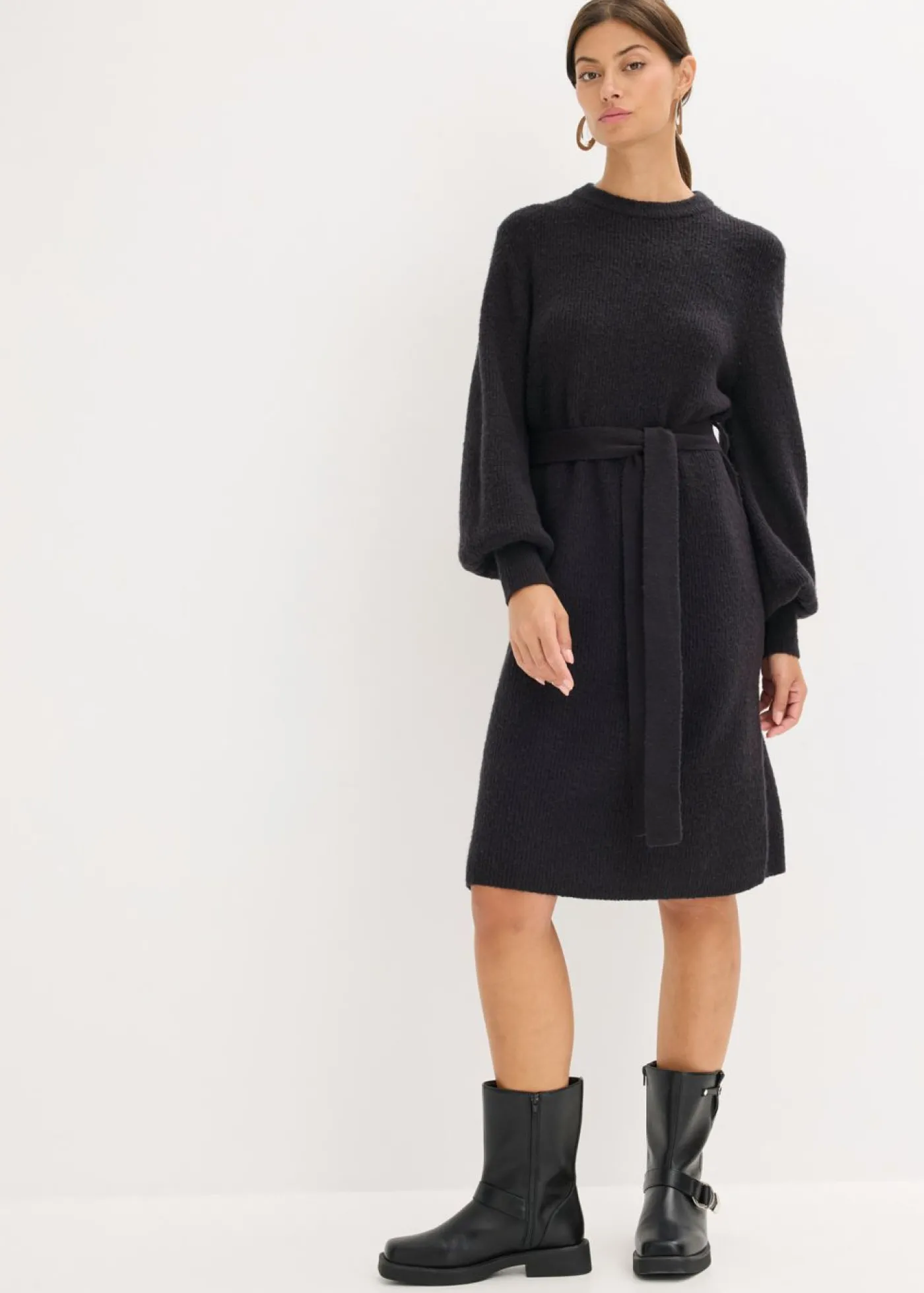 bonprix bonprix Vestido de punto Negro