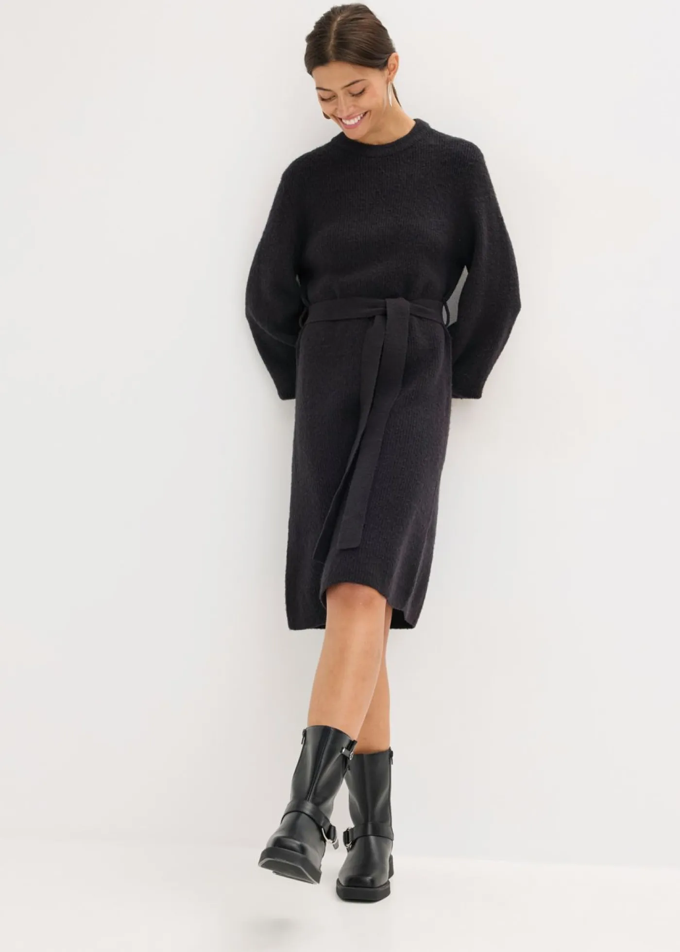 bonprix bonprix Vestido de punto Negro