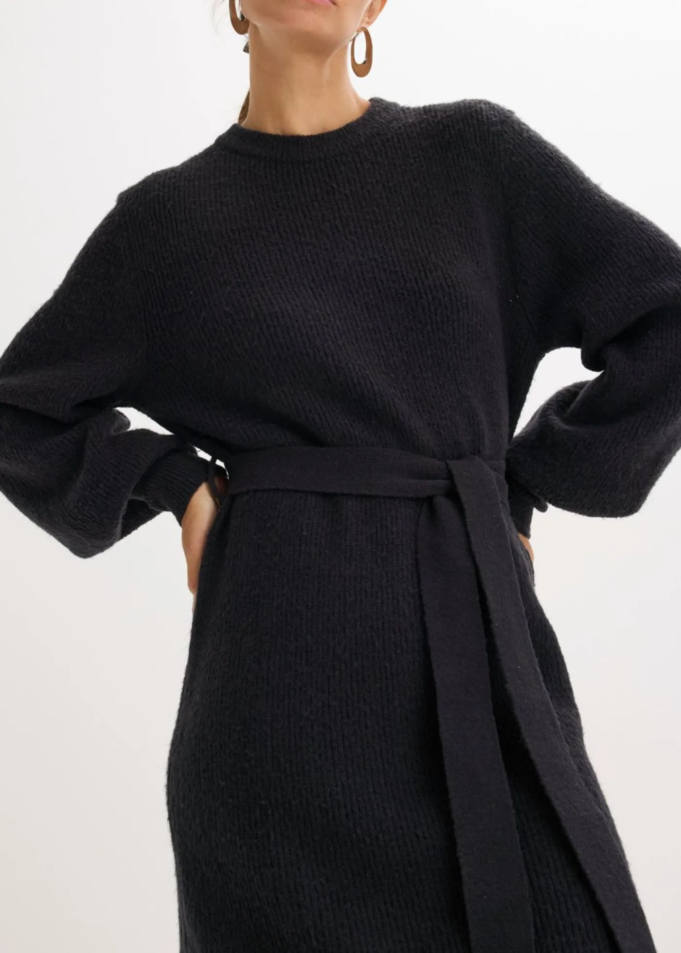 bonprix bonprix Vestido de punto Negro