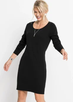 bonprix bonprix Vestido de punto Negro Best