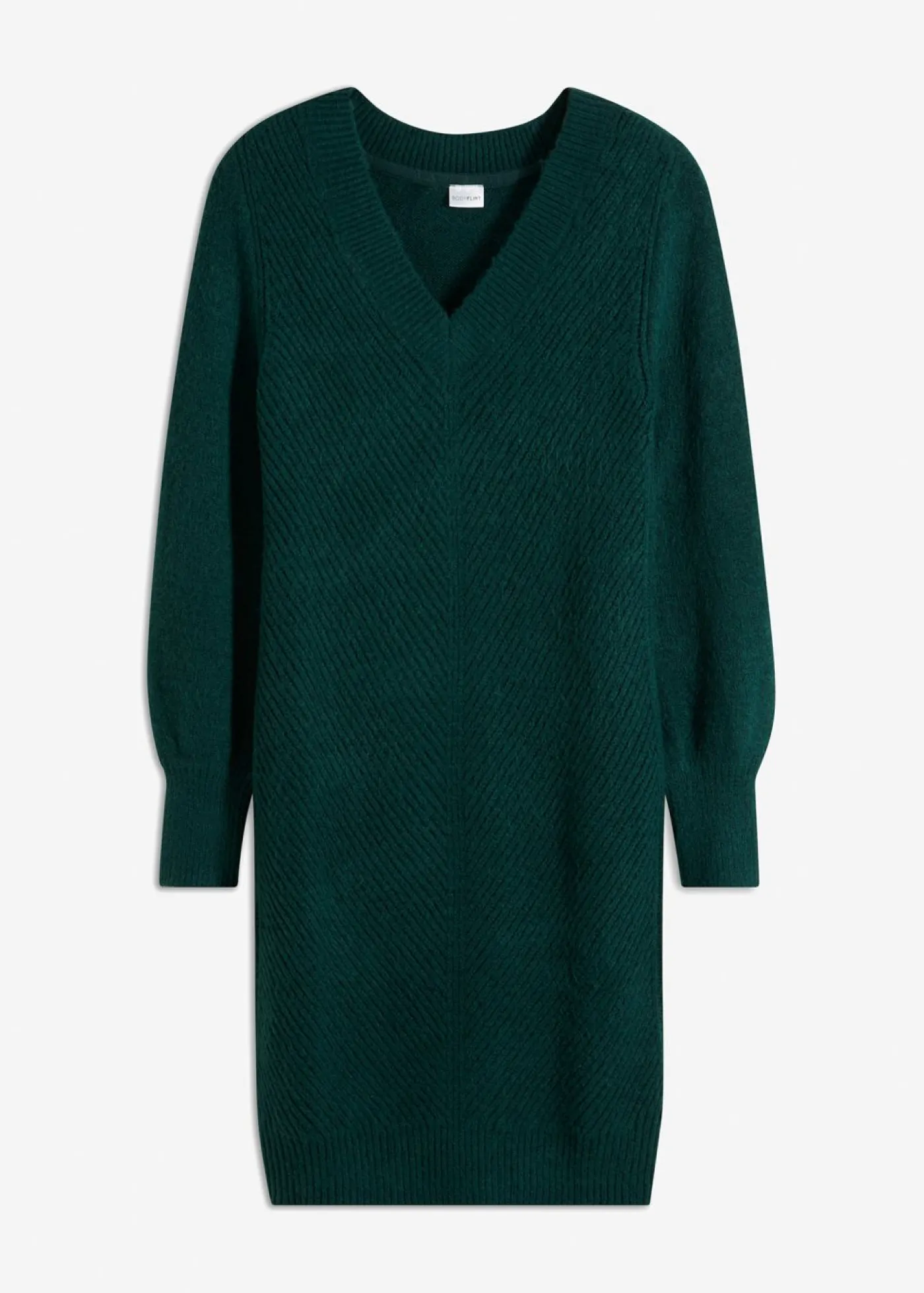 bonprix bonprix Vestido de punto Verde intenso Clearance