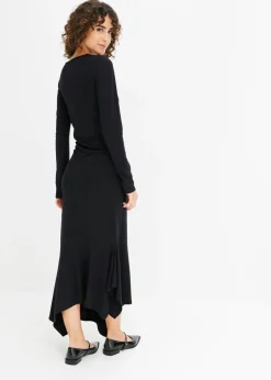 bonprix bonprix Vestido de punto Negro Hot