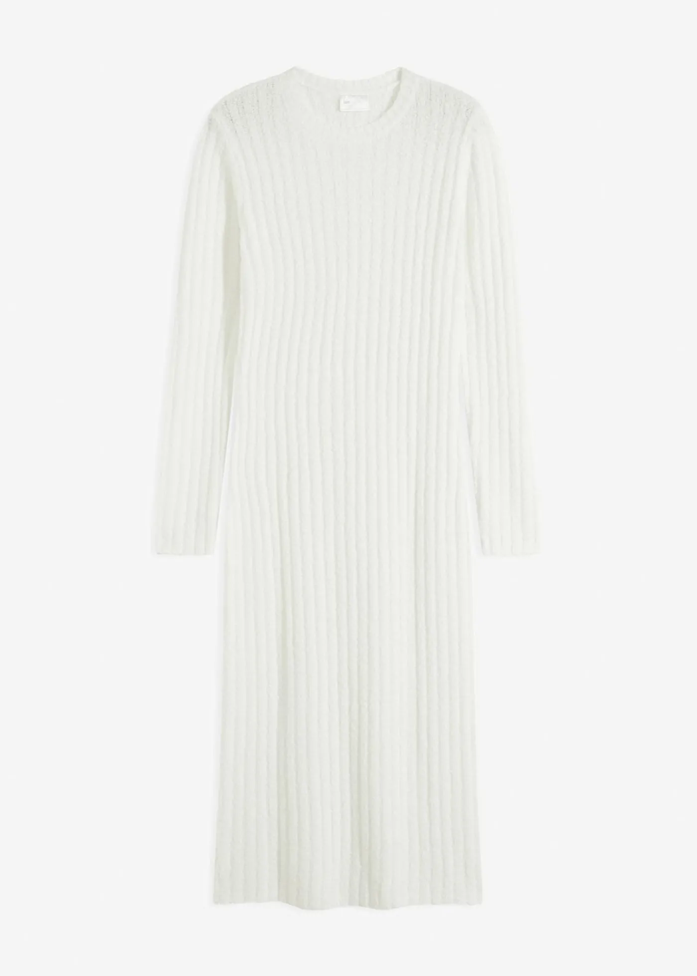 bonprix bonprix Vestido de punto Blanco-crema Outlet