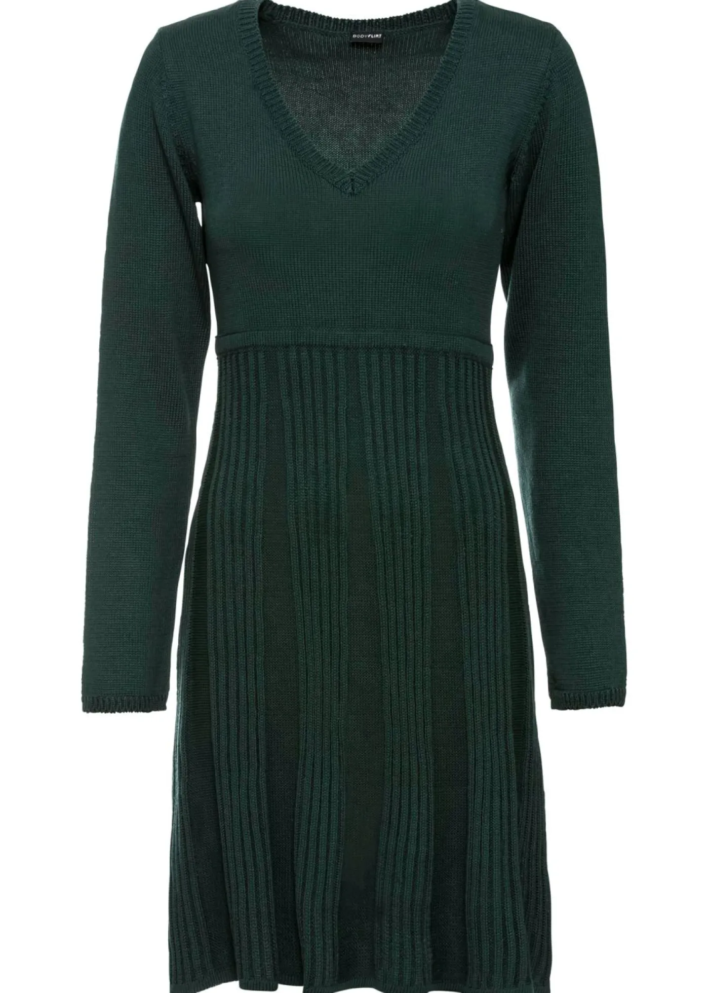 bonprix bonprix Vestido de punto Verde intenso Sale