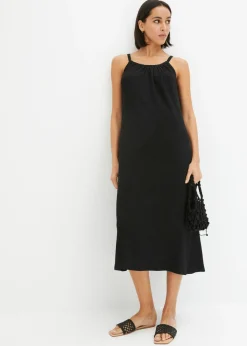 bonprix bonprix Vestido de punto Negro Discount