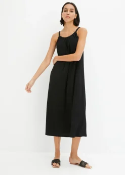 bonprix bonprix Vestido de punto Negro Discount