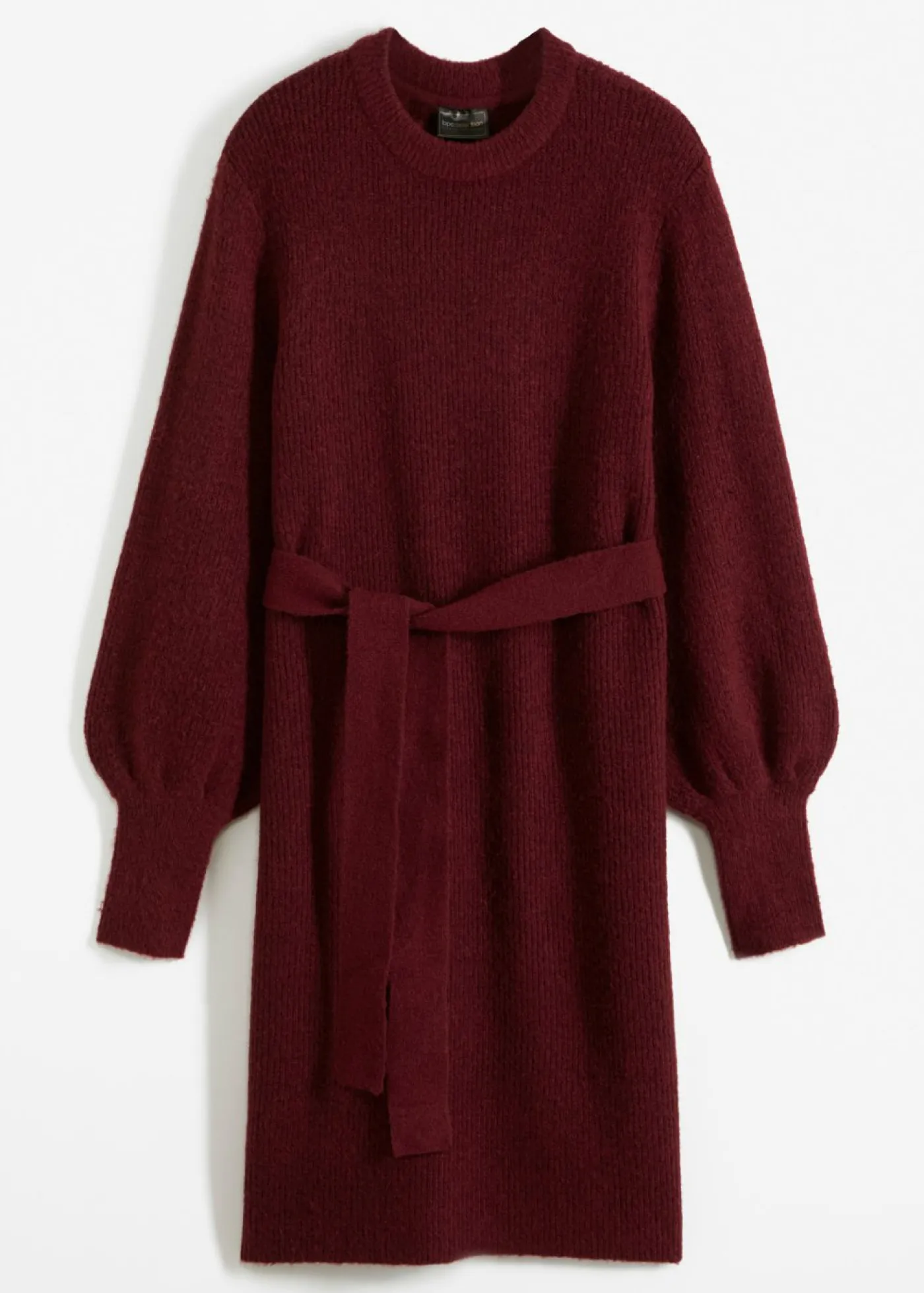 bonprix bonprix Vestido de punto rojo avellana moteado Best