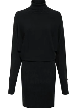 bonprix bonprix Vestido de punto Negro Discount