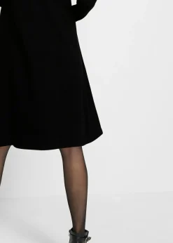 bonprix bonprix Vestido de punto con algodón reciclado Negro Best