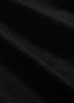 bonprix bonprix Vestido de punto con algodón orgánico puro Negro