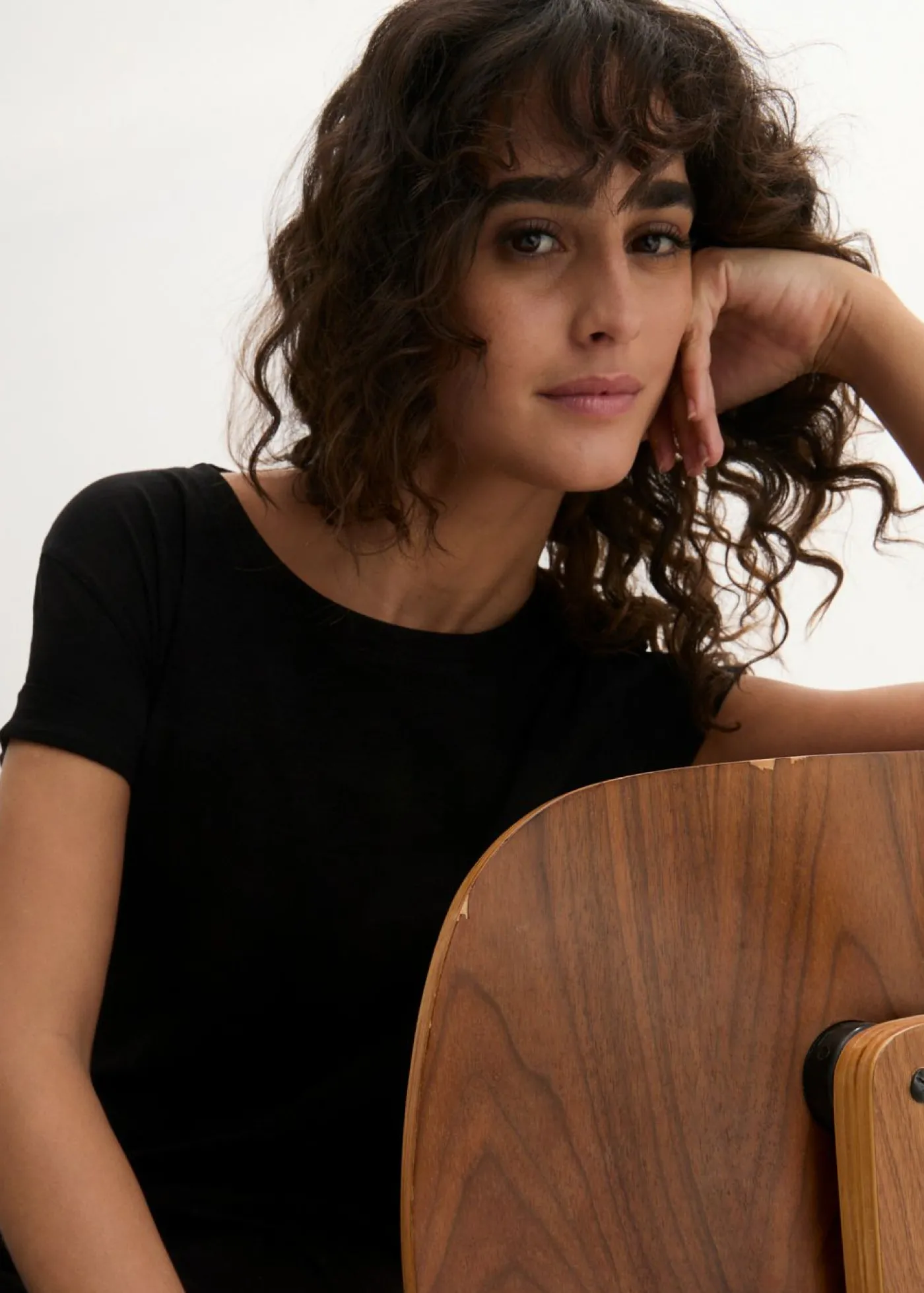 bonprix bonprix Vestido de punto con algodón orgánico puro Negro