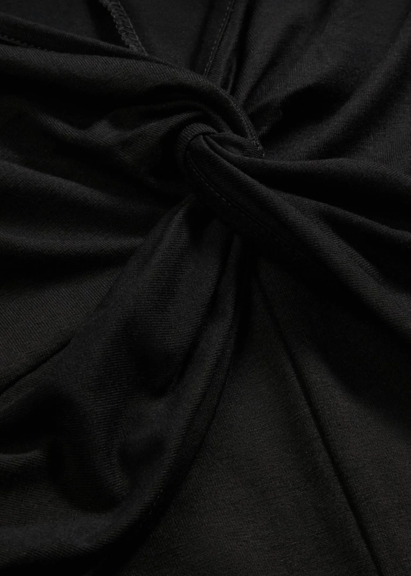 bonprix bonprix Vestido de punto de mezcla de viscosa Negro Outlet
