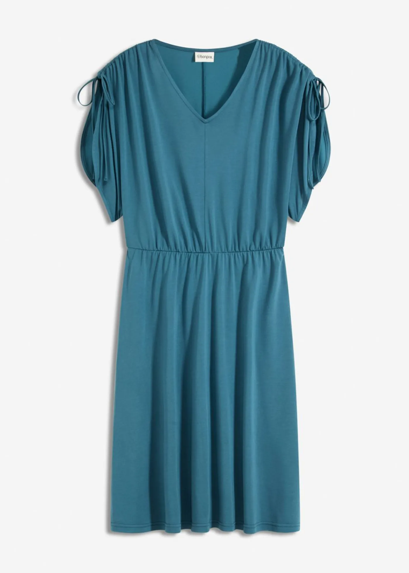 bonprix bonprix Vestido de punto de mezcla de modal suave verde pimiento Hot