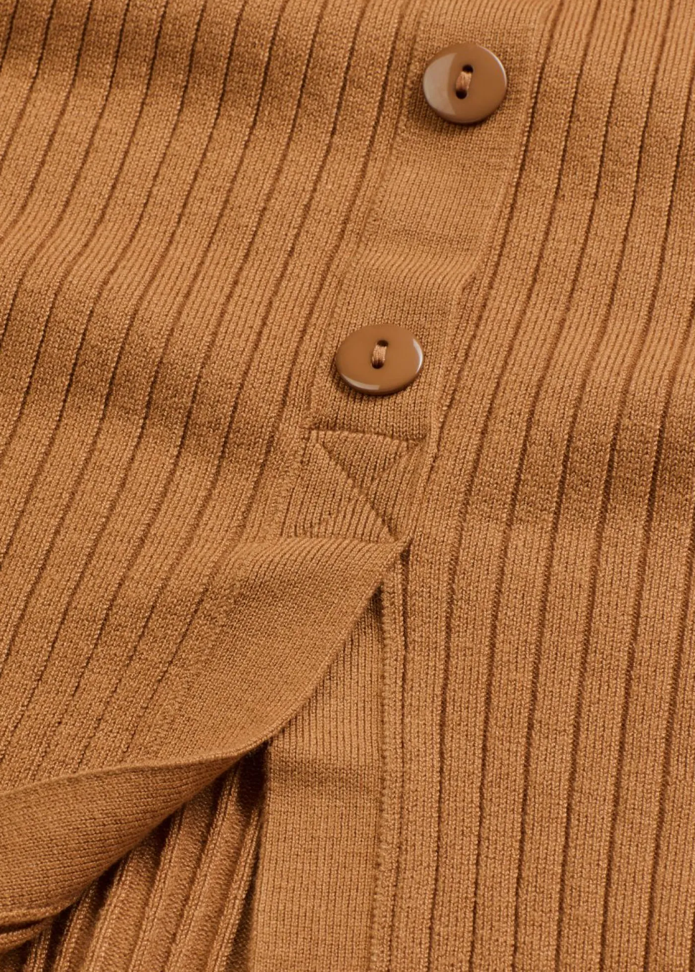 bonprix bonprix Vestido de punto de mezcla de viscosa suave Avellana Online