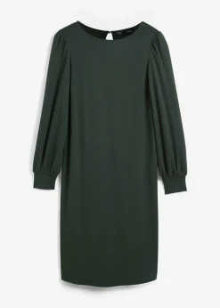 bonprix bonprix Vestido de punto de Punto di Roma pino