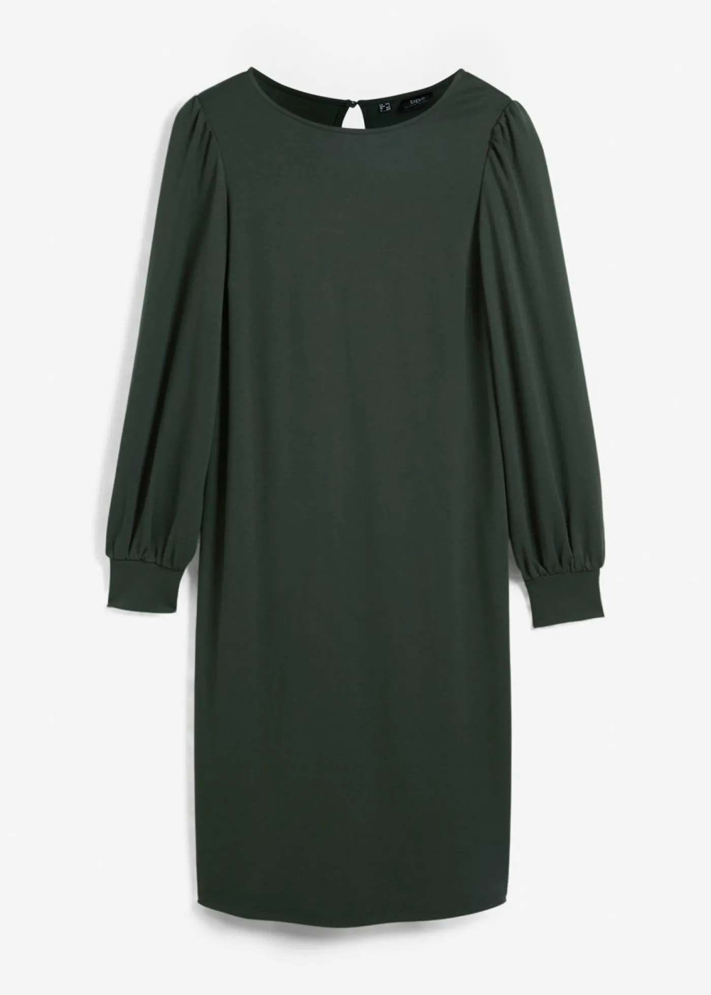 bonprix bonprix Vestido de punto de Punto di Roma pino