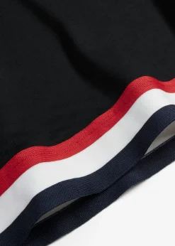 bonprix bonprix Vestido de punto de suave mezcla de viscosa Negro