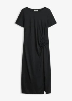 bonprix bonprix Vestido de punto de viscosa sostenible Negro Best