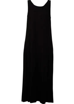bonprix bonprix Vestido de punto de viscosa sostenible Negro Hot