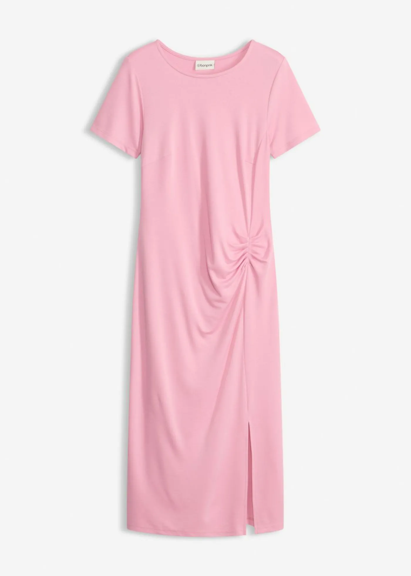 bonprix bonprix Vestido de punto de viscosa sostenible orquídea ahumado Sale