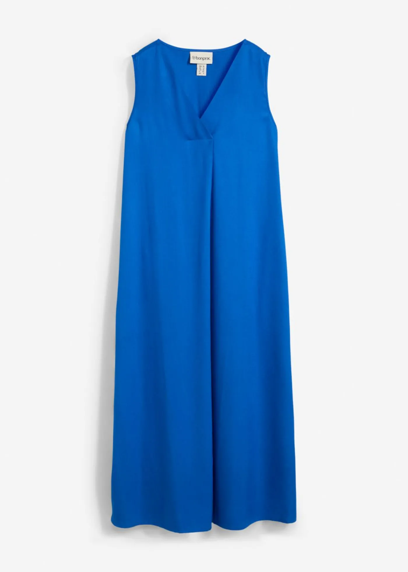 bonprix bonprix Vestido de tirantes de viscosa fluida Azur Online