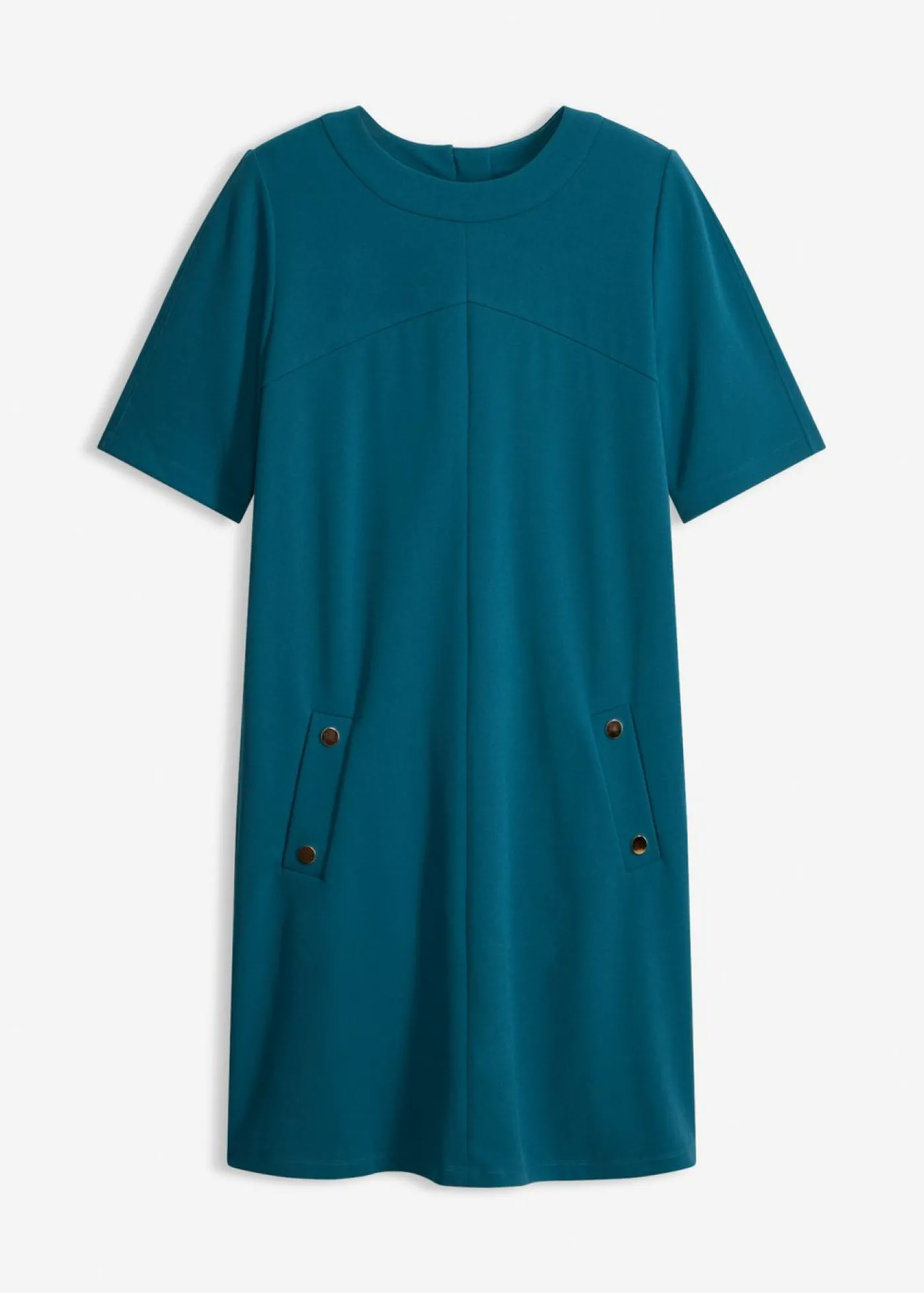 bonprix bonprix Vestido de tubo con elastano Petróleo azul Discount