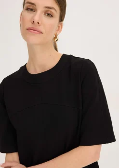 bonprix bonprix Vestido de tubo con elastano Negro Hot