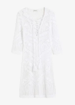 bonprix bonprix Vestido de verano Blanco Online