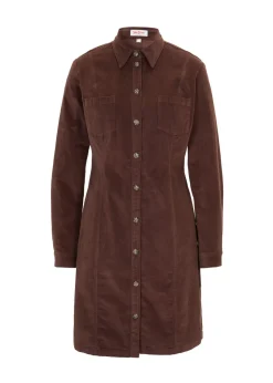 bonprix bonprix Vestido elástico de pana Marrón tierra Best