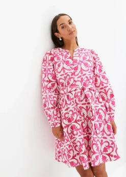 bonprix bonprix Vestido estampado Rosa estampado Hot