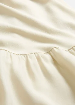 bonprix bonprix Vestido largo a capas de viscosa fluida Crudo Clearance