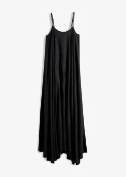 bonprix bonprix Vestido largo ancho Negro Hot