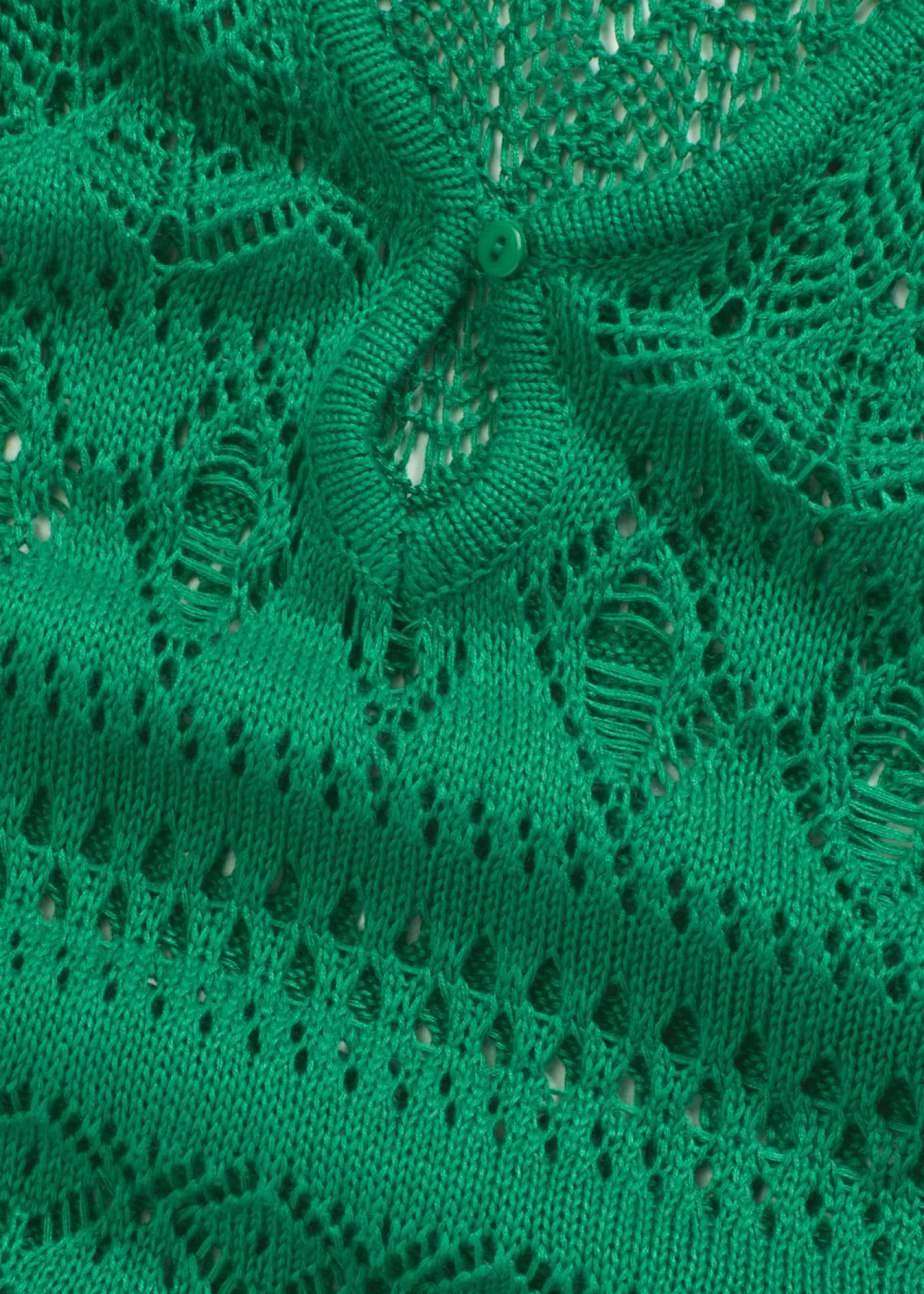 bonprix bonprix Vestido largo con aspecto de ganchillo verde gema Best