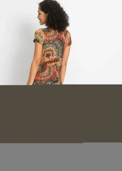 bonprix bonprix Vestido largo de punto estampado Azul Best