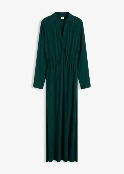 bonprix bonprix Vestido largo estampado Verde intenso