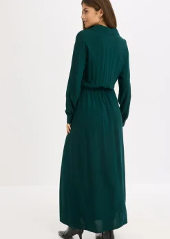 bonprix bonprix Vestido largo estampado Verde intenso