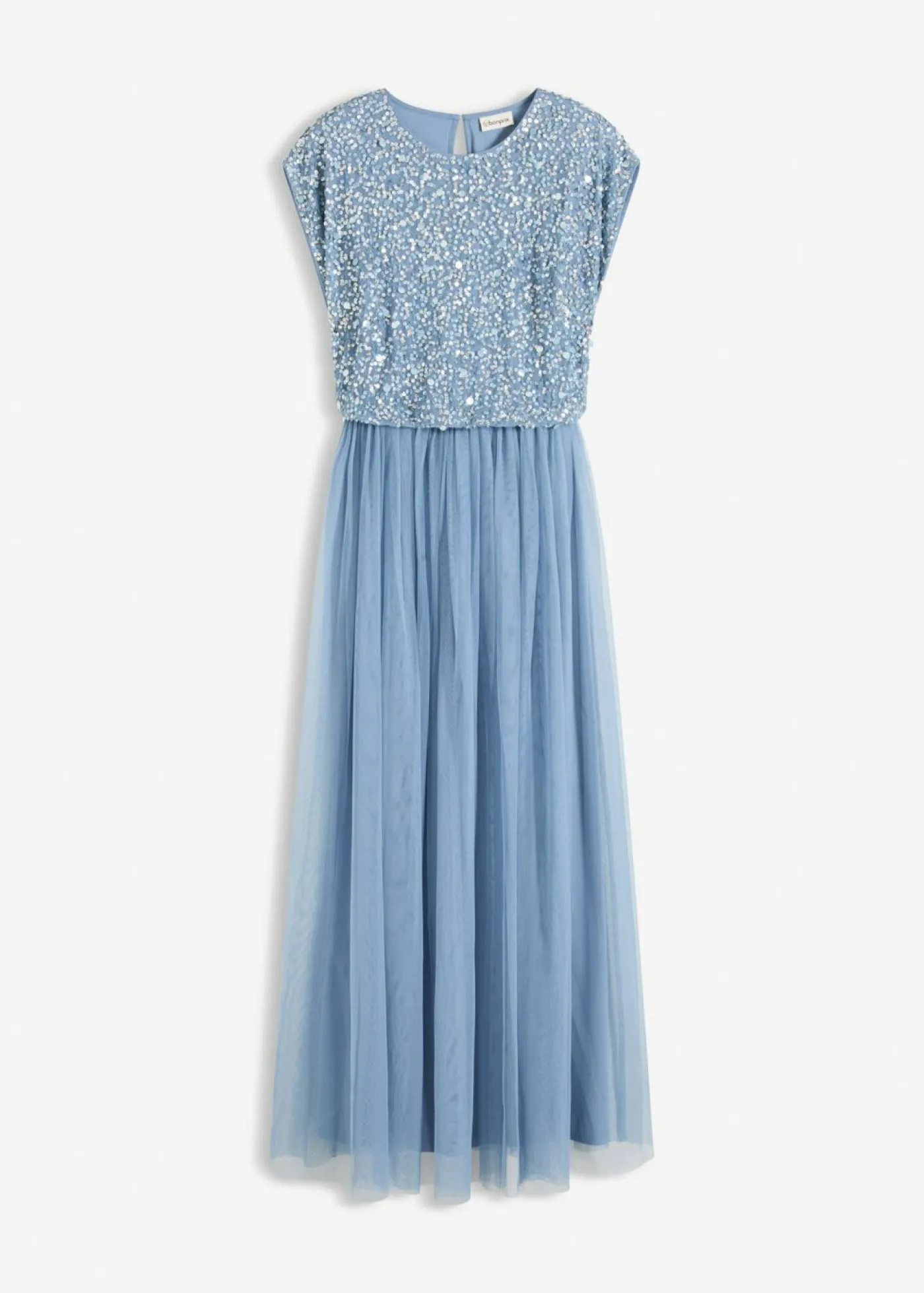 bonprix bonprix Vestido maxi azul pálido Outlet