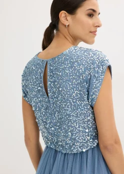 bonprix bonprix Vestido maxi azul pálido Outlet