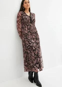 bonprix bonprix Vestido maxi Negro