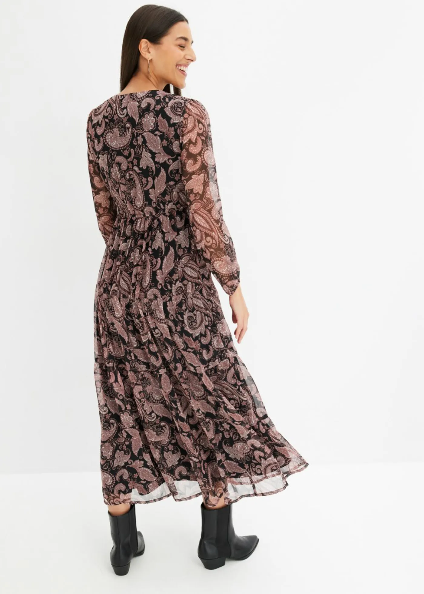 bonprix bonprix Vestido maxi Negro